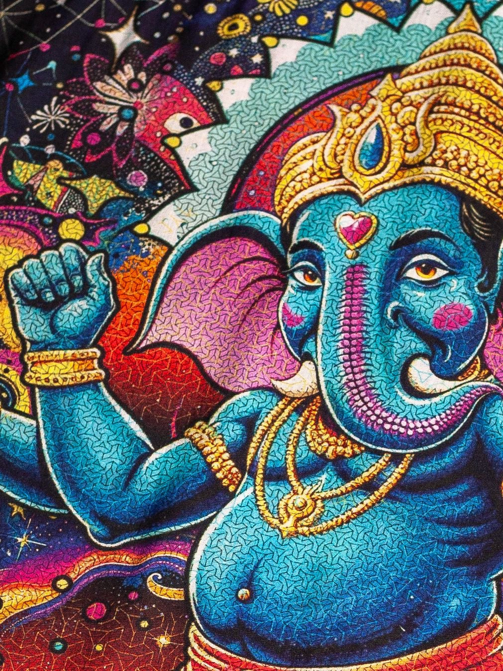 Dancing Ganesha Bamboo button up shirt(Limited to 100)