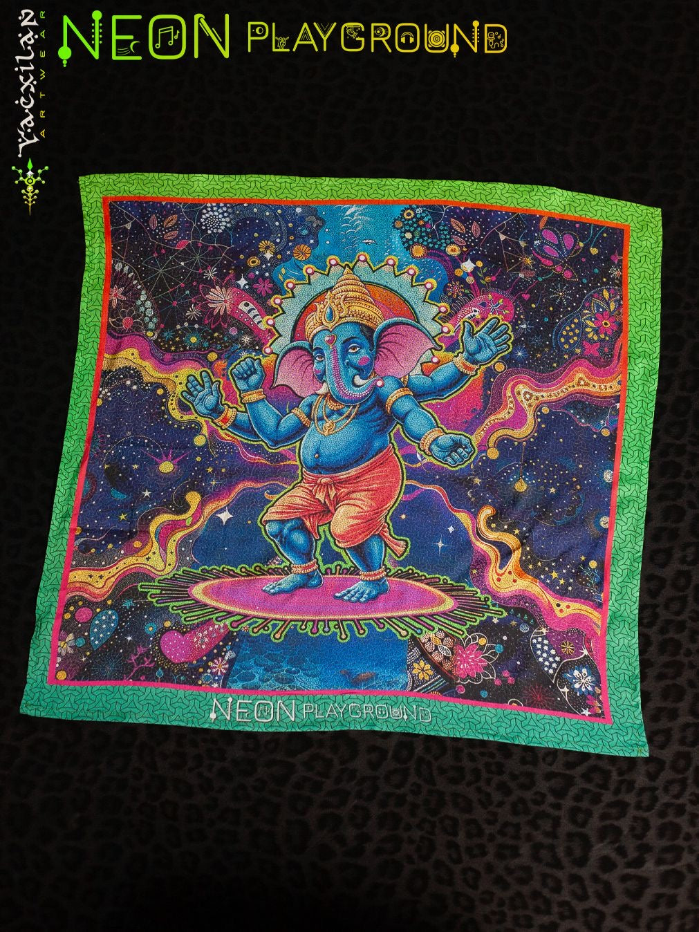 ~Cosmic Ganesha Bandana~(Bamboo Fiber)
