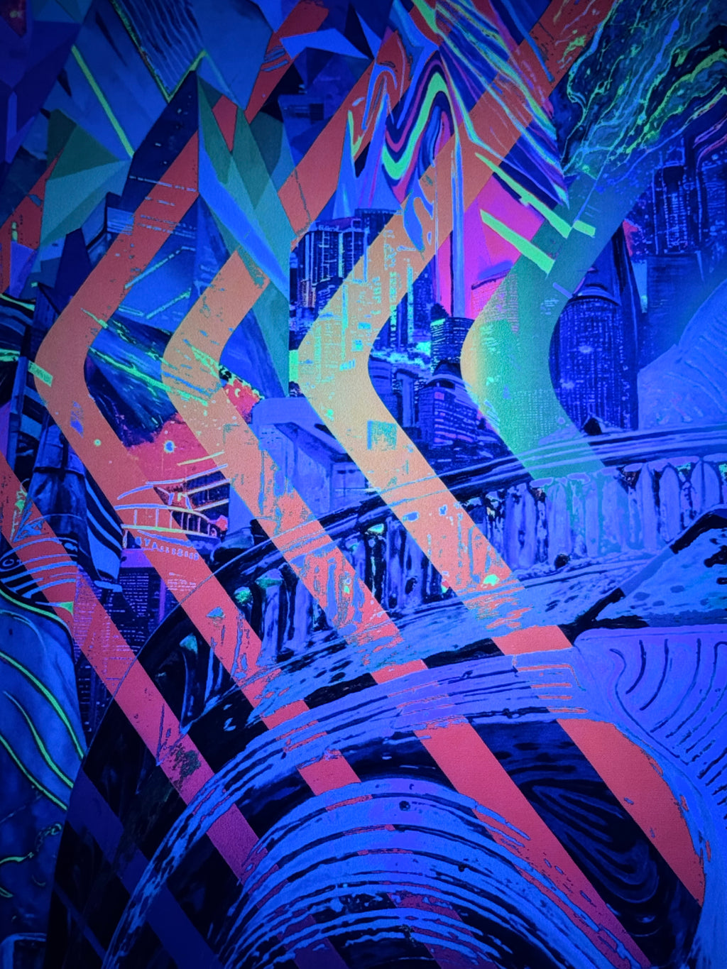 ‘Re-Evolution’ Backdrop(UV Reactive)