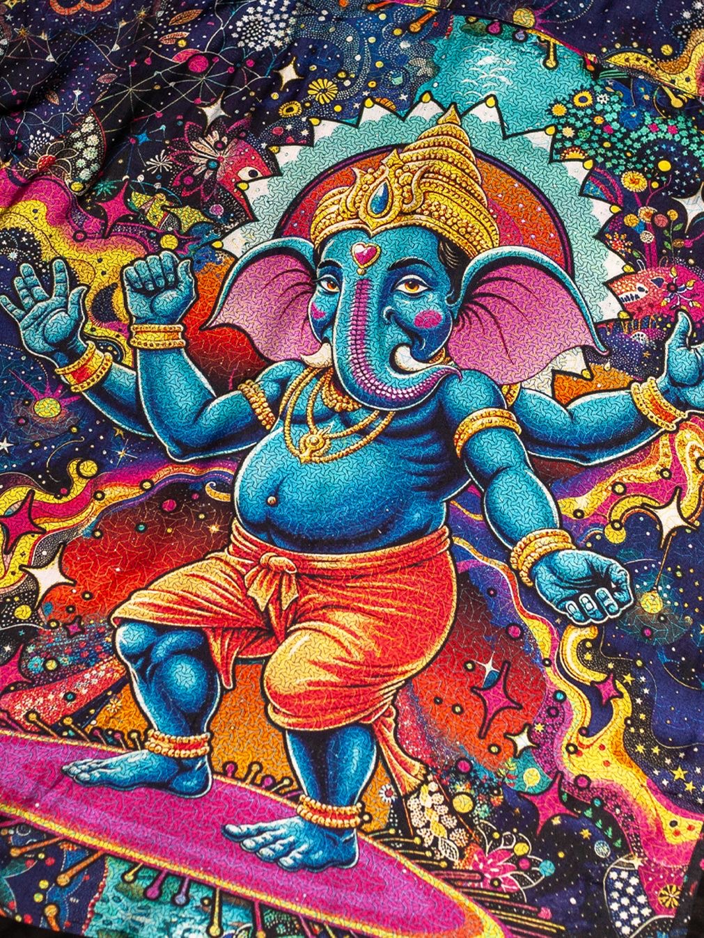 Dancing Ganesha Bamboo button up shirt(Limited to 100)