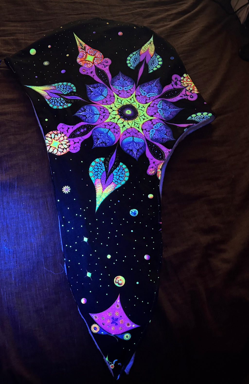 Cosmic Burst UV Reactive Festival Hood (Limited to 50)