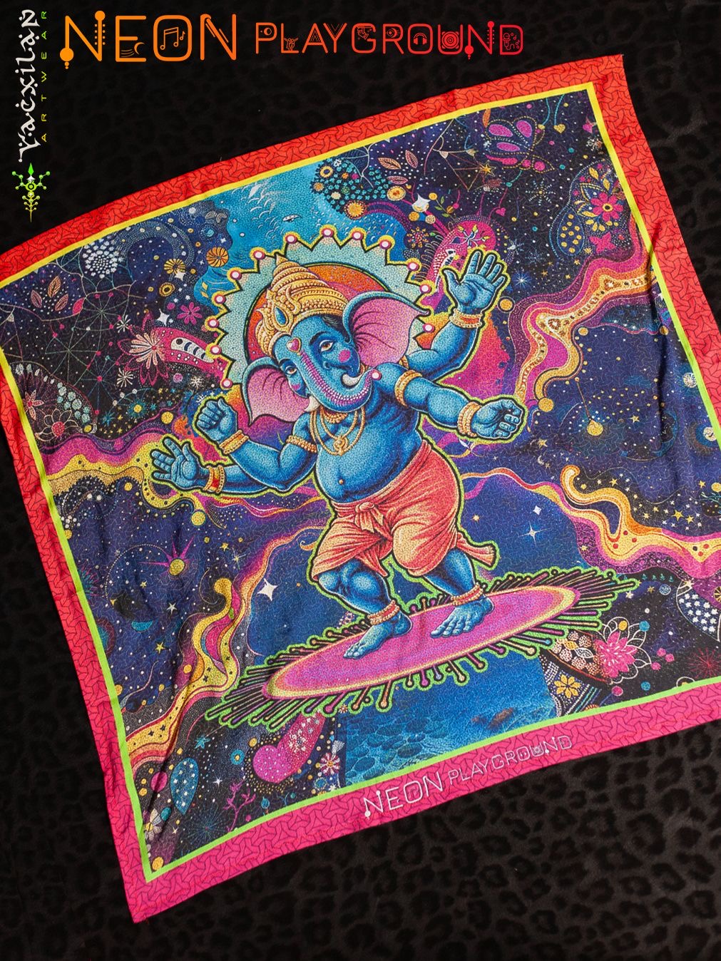 ~Cosmic Ganesha Bandana~(Bamboo Fiber)