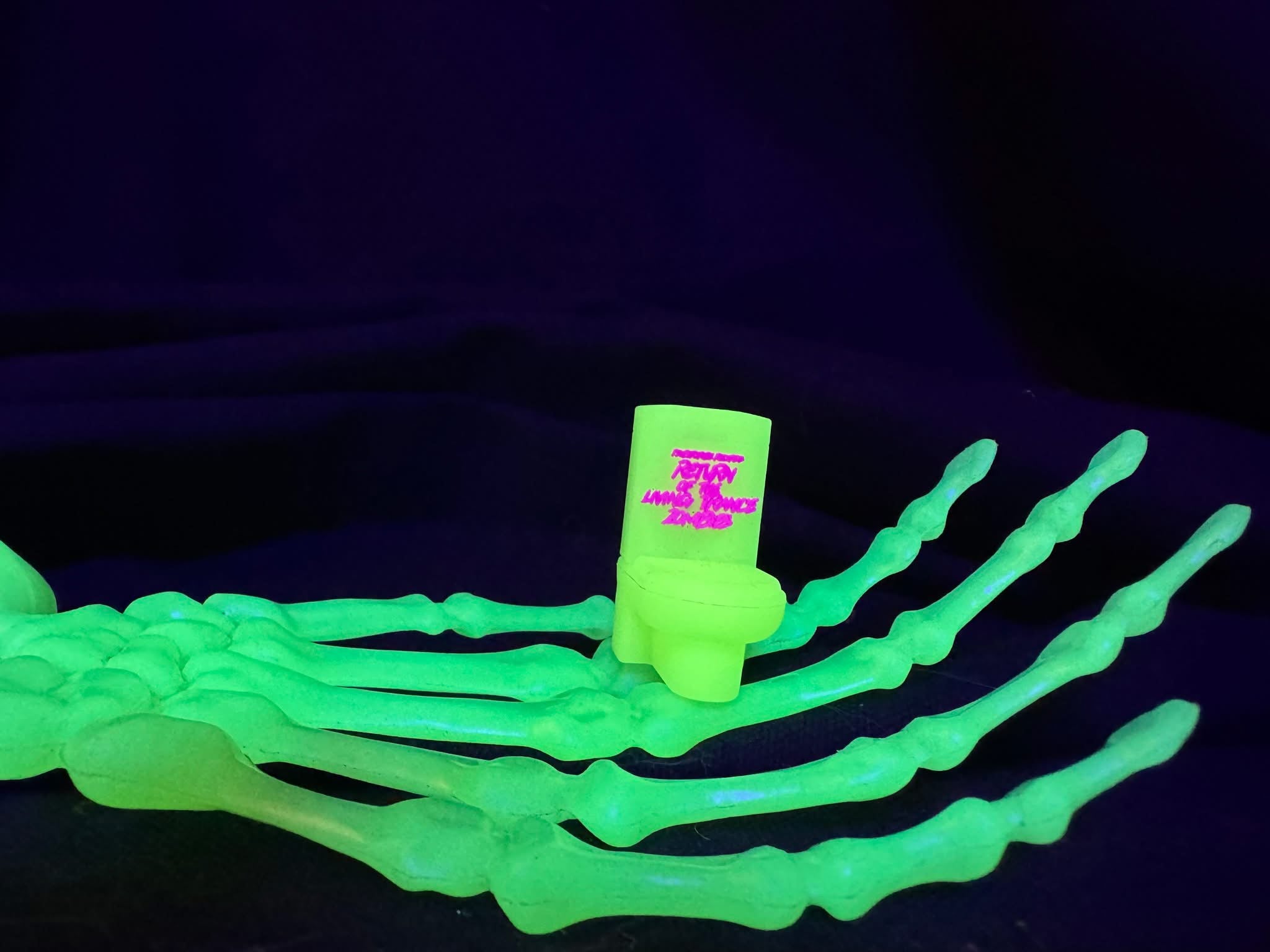 V/A Return of the Living Trance Zombies(2025)-USB Toilet(Limited Glow in the dark)