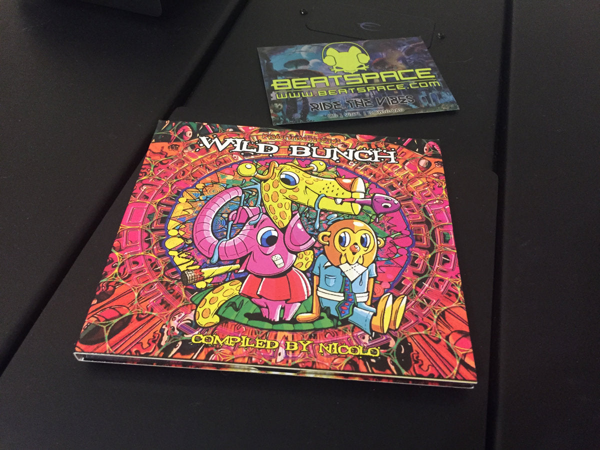 V/A: Wild Bunch-Compiled by Nicolo (CD/Out of print)-PsyberTribe Records(2021)