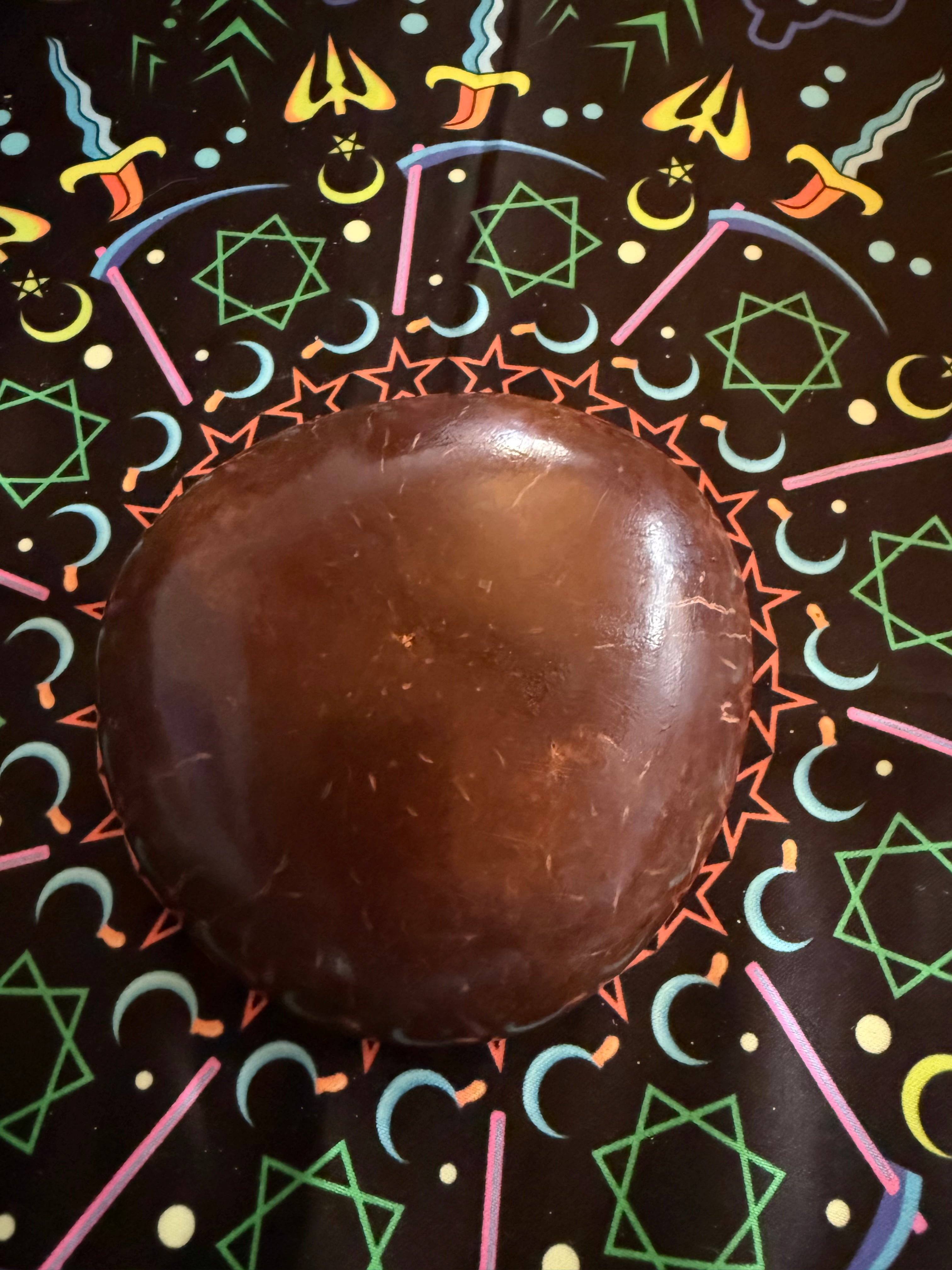 Coconut mixing bowl(Glow/UV) 1/1 ‘Bhupura Earth Spiral’