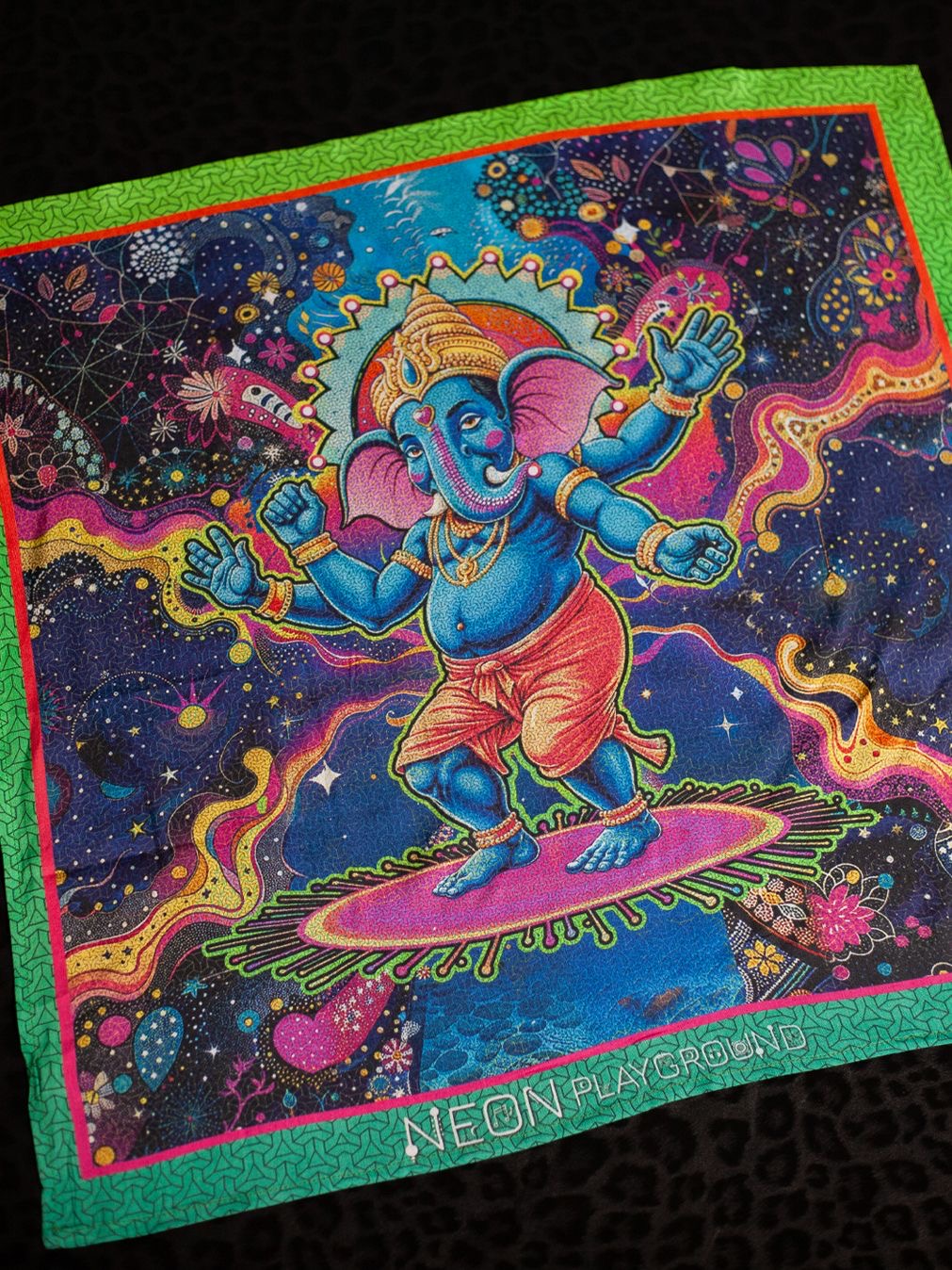 ~Cosmic Ganesha Bandana~(Bamboo Fiber)