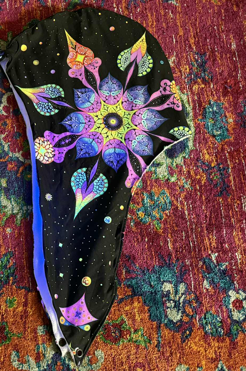 Cosmic Burst UV Reactive Festival Hood (Limited to 50)